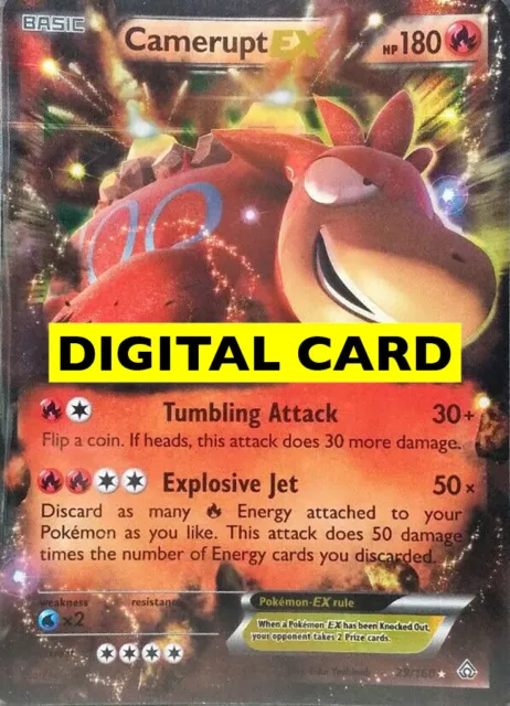 ZEKROM EX 52/113 - DIGITAL CARD - Pokemon TCG Online PTCGO!!!