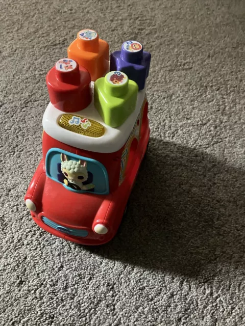 Vtech Baby Sort & Discover Car Shape Sorter Numbers Animals Shapes Lights Sounds