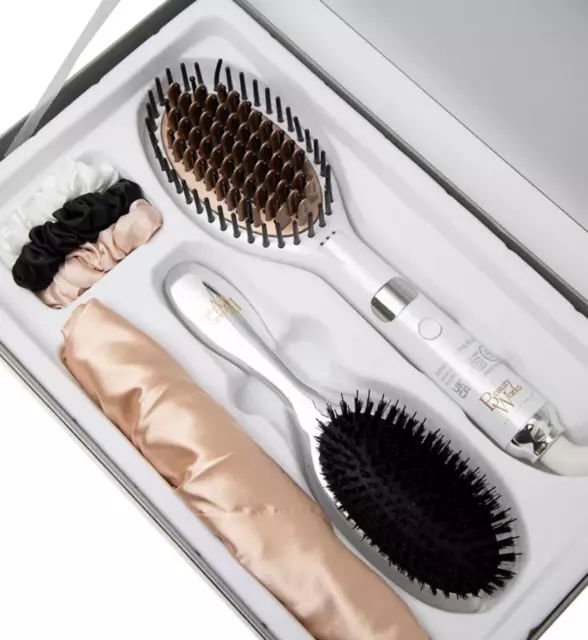 Styler Hot Brush Hair Straightener Brush Treatment. Hair Styling Brush. 3