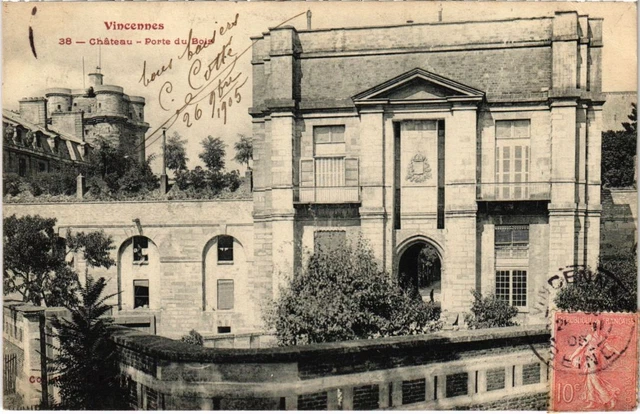 CPA AK Vincennes Chateau-Porte du Bois FRANCE (1283280)