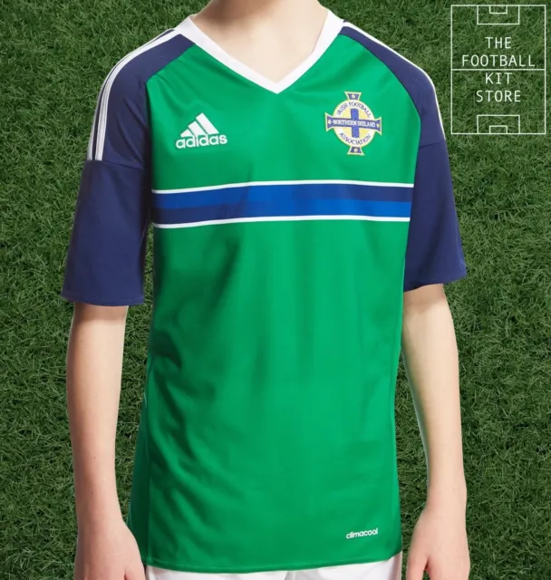 Maglietta Irlanda del Nord - Maglia calcio ufficiale Adidas ragazzi - tutte le taglie