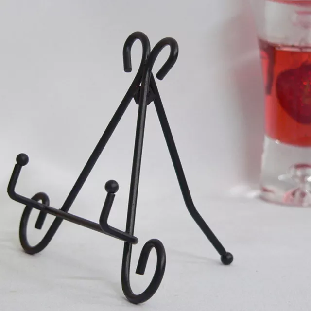 iron plate easel Iron Easel Plate Display Art Picture Photo Holder Stand