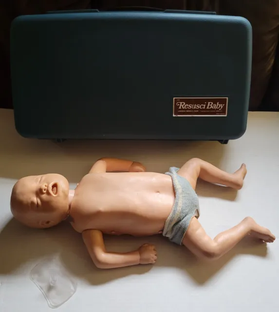 Laerdal Resusci Baby Medical Training Manikin W/ HARD Case