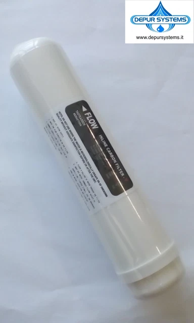 Green Filter filtro in linea carbone attivo GAC 11 attacco 1/4