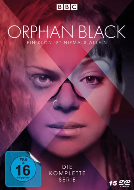 Orphan Black-Die Komplette Serie - Maslany/Bruce/Gavaris/ 5 Staffeln 15Dvd Neu