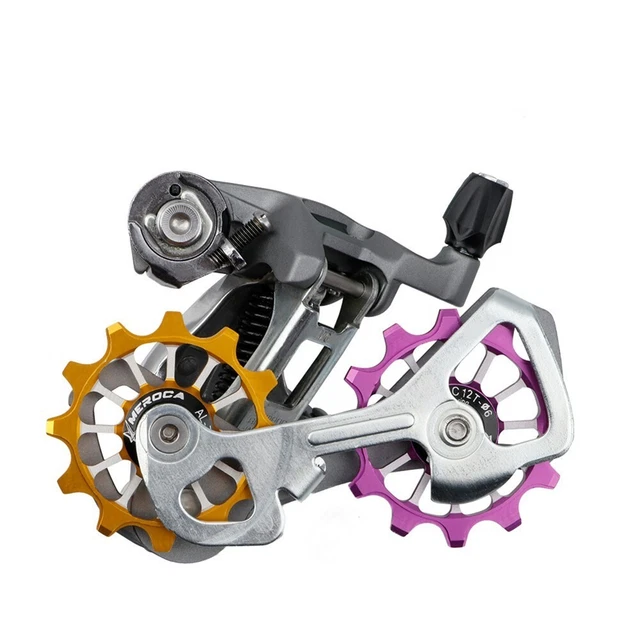 Alomejor Fahrrad Schaltwerk Riemenscheibe - 11T Aluminium, Keramiklager, Für MTB & Rennrad 8-11 Gang