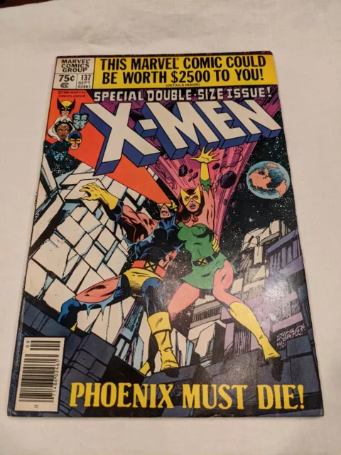 Marvel Comics Special Double Size Issue X-Men Phoenix Must Die 137 1980
