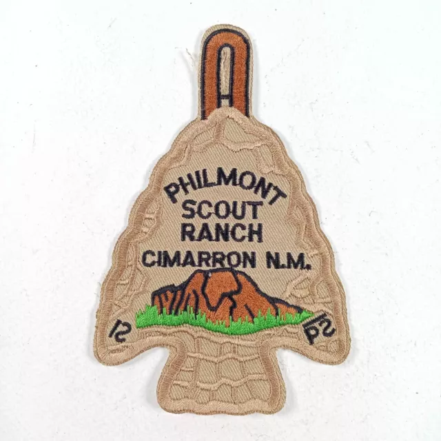 Philmont Scout Ranch arrowhead Patch