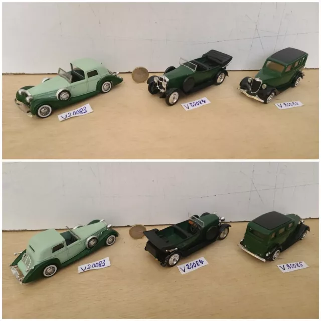 (64) petite voiture SOLIDO :  choix à l'unité ,  échelle 1/43è