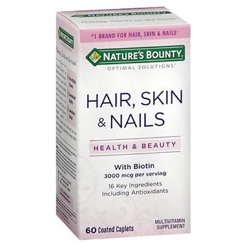 NATURE'S BOUNTY CHEVEUX Peau Et Ongles 60 Tablettes EUR 28,94 PicClick FR