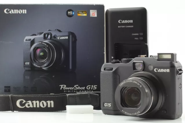 【NEAR MINT++ in Box】 Canon Powershot G15 Digital Camera Power Shot JAPAN #2560