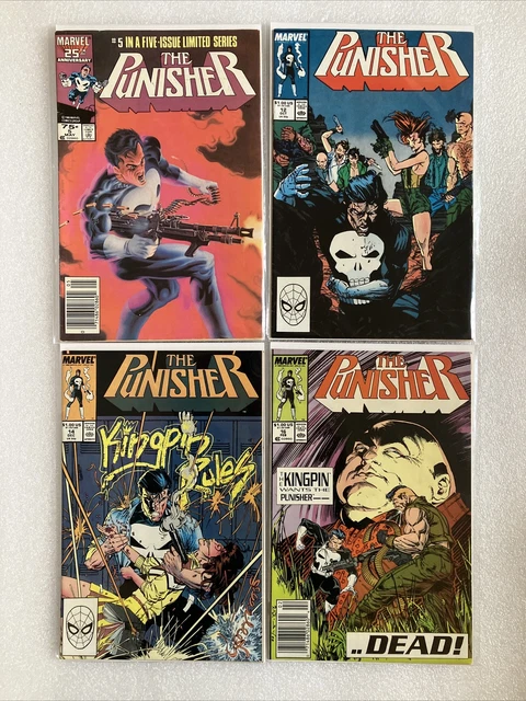 THE PUNISHER 12 Issue Marvel Comic Book Lot 12, 14, 16-24 VF/NM Limited Series 5