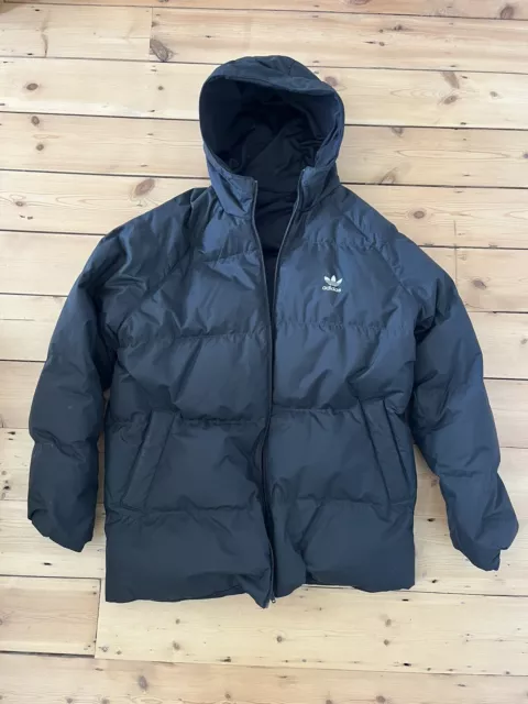 ADIDAS ORIGINALS REVERSIBLE Duck Down Puffer Vest Gilet Medium