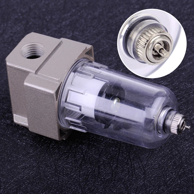 1/4" 750L/Min Air Filter Compressor Water Moisture Trap Separator AF2000-02 New