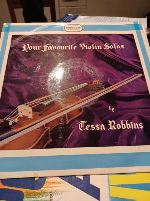 Tessa Robbins - Your Favourite Violin Solos - Vinyl Lp