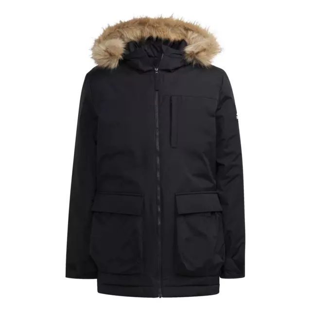 ADIDAS UOMO GIACCA Parka Cappuccio Cappotto Outerwear EUR 82 83
