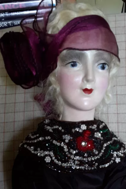 Antique Boudoir Doll, Art Deco, Flapper 2