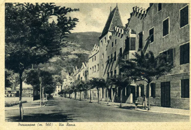 BOLZANO.  Via Roma a BRESSANONE. Vg. c/fr. 1946.