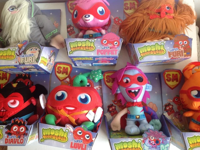 MOSHI MONSTERS PLUSH Soft Toy Brand New Choose your Character 14.95 PicClick UK