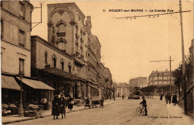 CPA NOGENT-sur-MARNE La Grande Rue (869545)