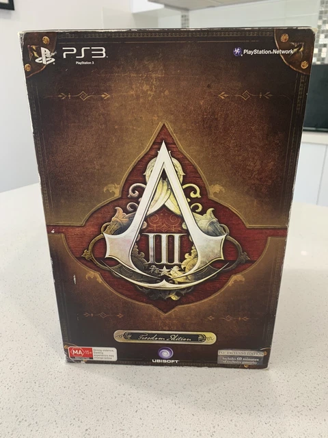 Assassin's Creed 3 Freedom Edition – PS3, Neuf Sous Blister, Version Française (Sony)