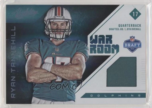 2012 Panini Absolute War Room Materials Prime /49 Ryan Tannehill #32 Rookie RC