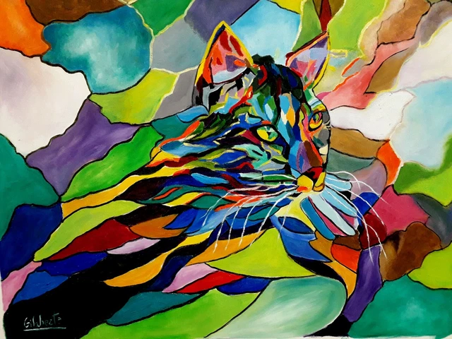 Gato   obra de Gilaberte