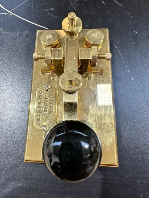 CT Solid Brass Morse Key No.051 2