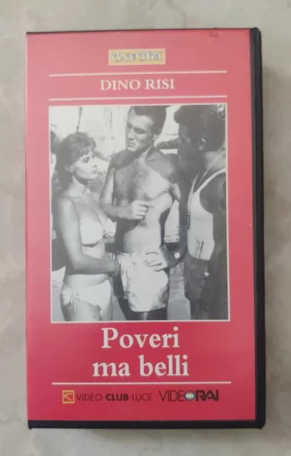 POVERI MA BELLI (1956) Dino Risi - VHS Cinecittà N° 17 VideoRai - COME NUOVA