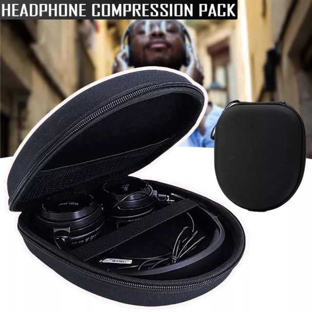 Hard Earphone Storage Bag Earbuds Carrying Headphone Headset Case