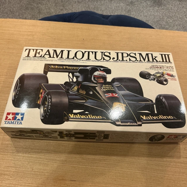 TAMIYA TEAM LOTUS JPS MK. III kit modellino in scala 3 1