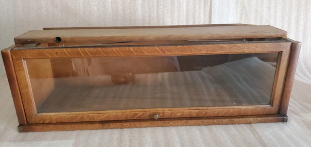 Restored Globe Wernicke Tiger Oak Barrister Bookcase Section E