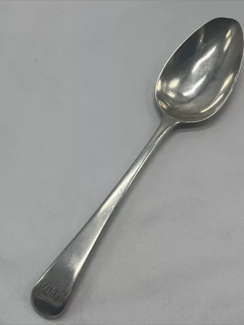 Antique Georgian Silver Serving Spoon