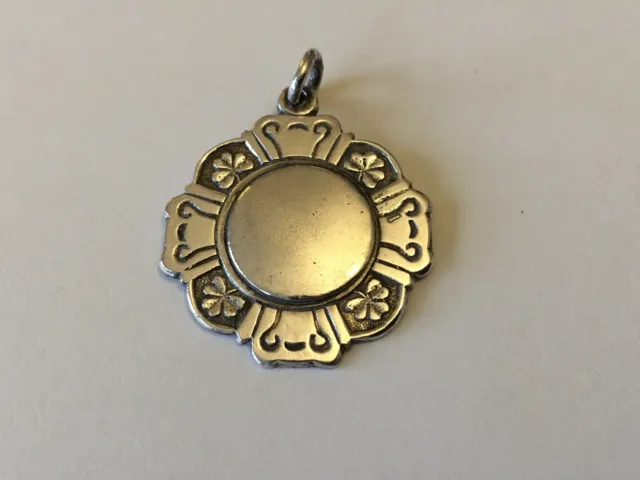 Super Irish Solid Silver Fob By Jewellery & Metal Manufacturing Co Dublin 1949