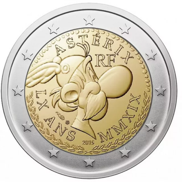 1x 2euro commémorative France 2019 - Astérix (neuve)