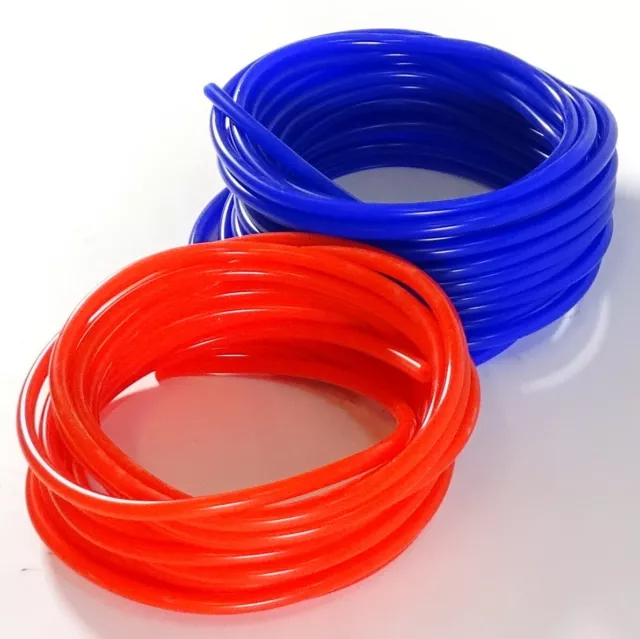 Silicone Vacuum Hose Pipe - Vac Air Water Coolant (PICK SIZE and LENGTH)