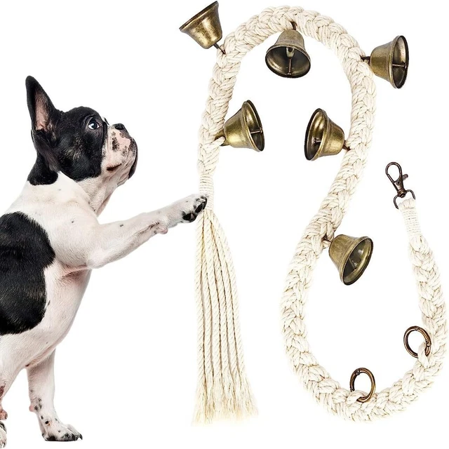 Cotton woven dog potty training bell doorbell rope pet supplies 6 77