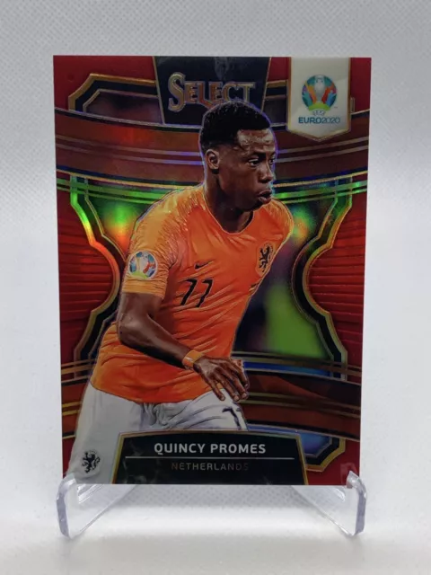 2020 Euro Select Terrace RED Prizm Quincy Promes 149/165 #93 Panini Soccer UEFA