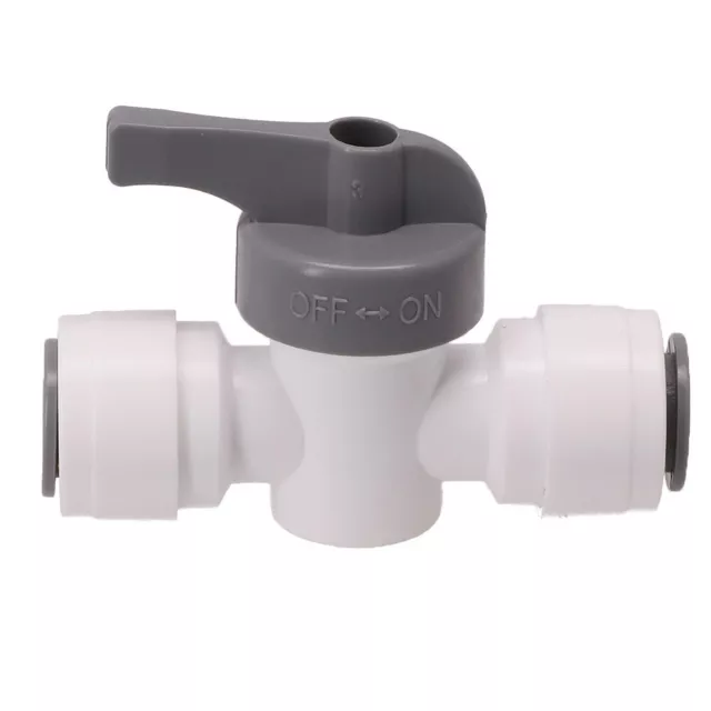 Convenient Ball Valve Quick Connect Fitting for 3/8 OD Tube For John Guest