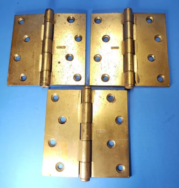 Everbilt 1-5/16-inch Brass Ornamental Hobby Hinge (2-Pack)