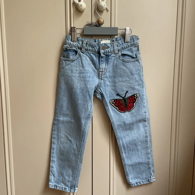 Jeans blu Gucci 5 tasche lavati età 5