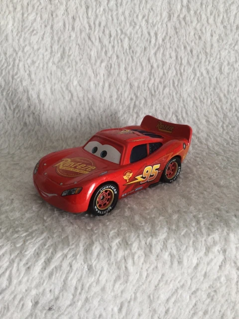 Voiture Disney cars mattel pixar FLASH MCQUEEN métal 1/55