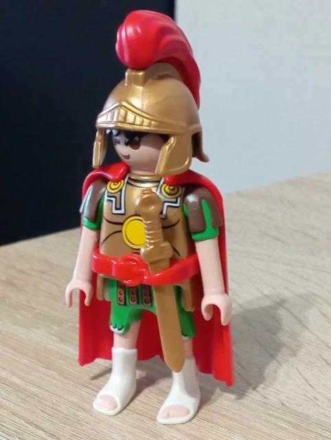 Figurine Playmobil Brutus Général Romain (Astérix) - Réf. 71543 - Occasion - Thème Vikings