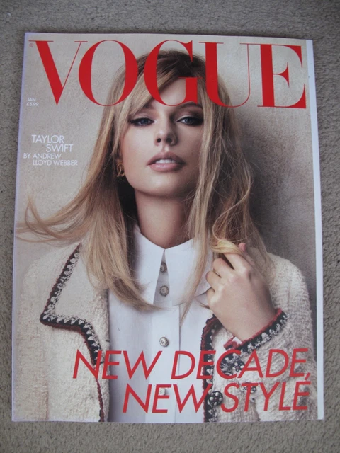 VOGUE UK MAGAZINE Taylor Swift Cover January 2020 Pristine £10.80