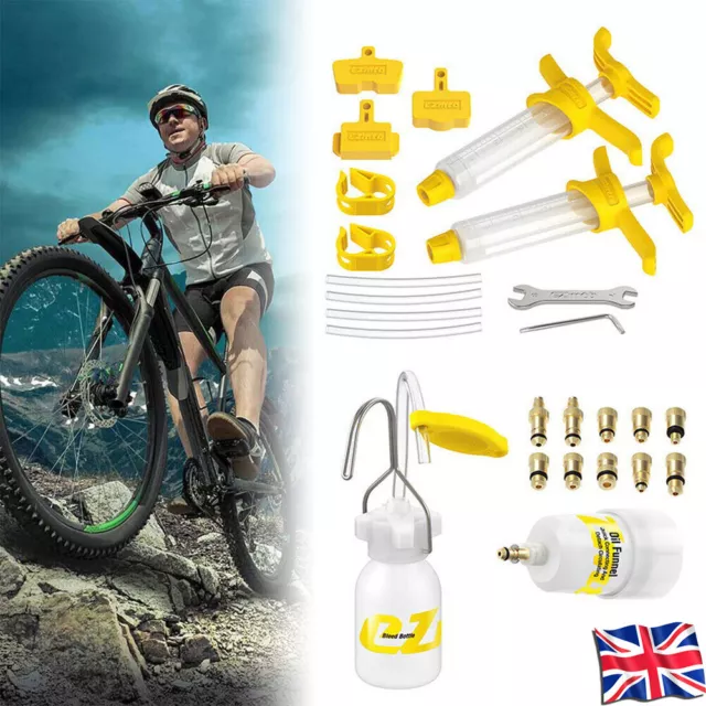 Practical MTB Bike Hydraulic Disc Brake Oil Bleed Kit Bicycle Brake Repair Tool