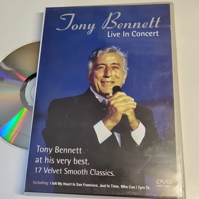 Tony Bennett Live In Concert Vgc Dvd 5 08 Picclick Uk