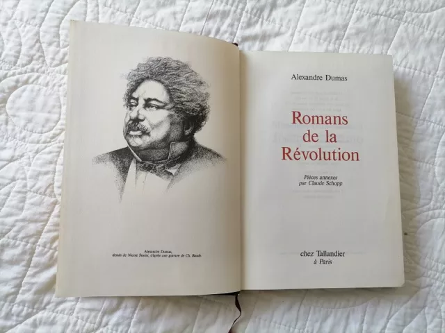 Romans de la révolution Joseph Balsamo 1989 Alexandre Dumas .Tallandier paris