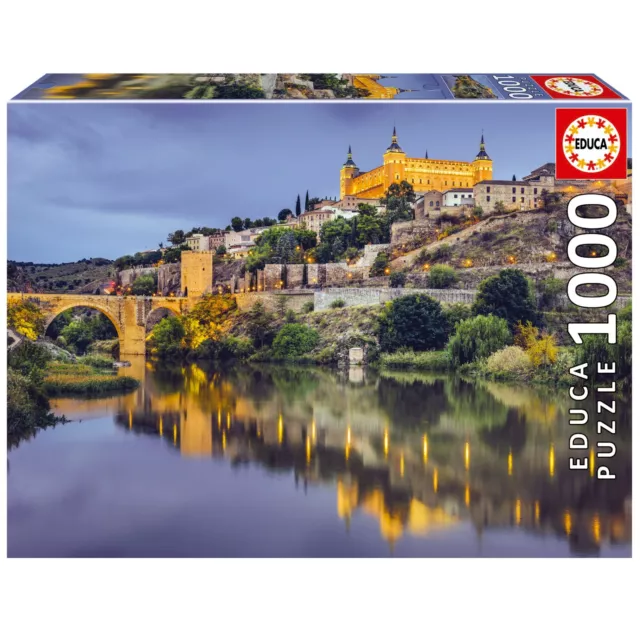 Puzzle De Paisajes De Noche Y Ciudades 1000 Piezas Educa 19615 Toledo , España