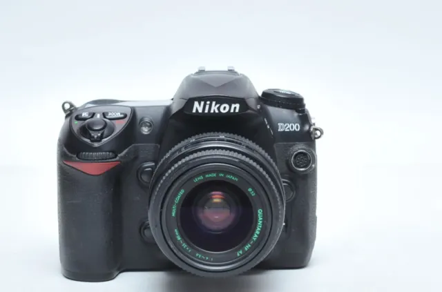 Nikon D200 10.2MP DX Digital SLR Camera W/AF Quantaray 35-80mm Lens