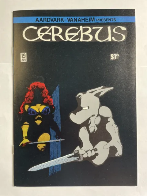 Cerebus #19 Near Mint 1980 Aardvark Vanaheim Comic Dave Sim Rare in this grade